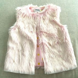 Osh Kosh furry vest.